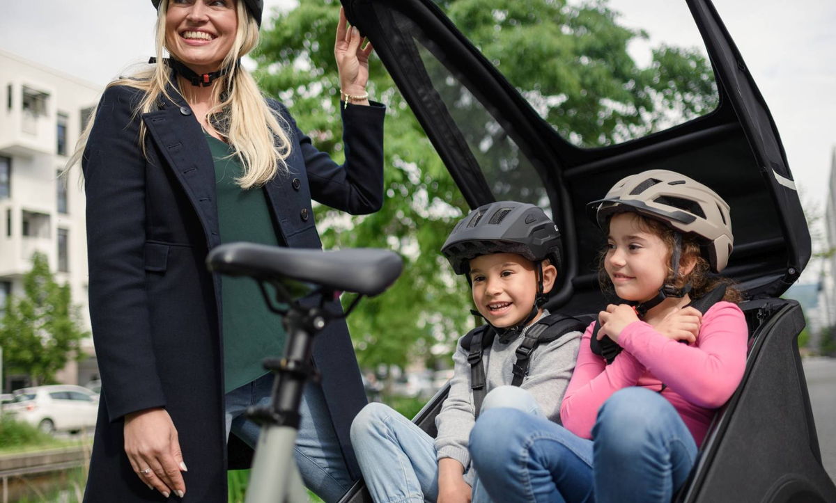 CUBE Trike Hybrid dreirädriges Lastenrad