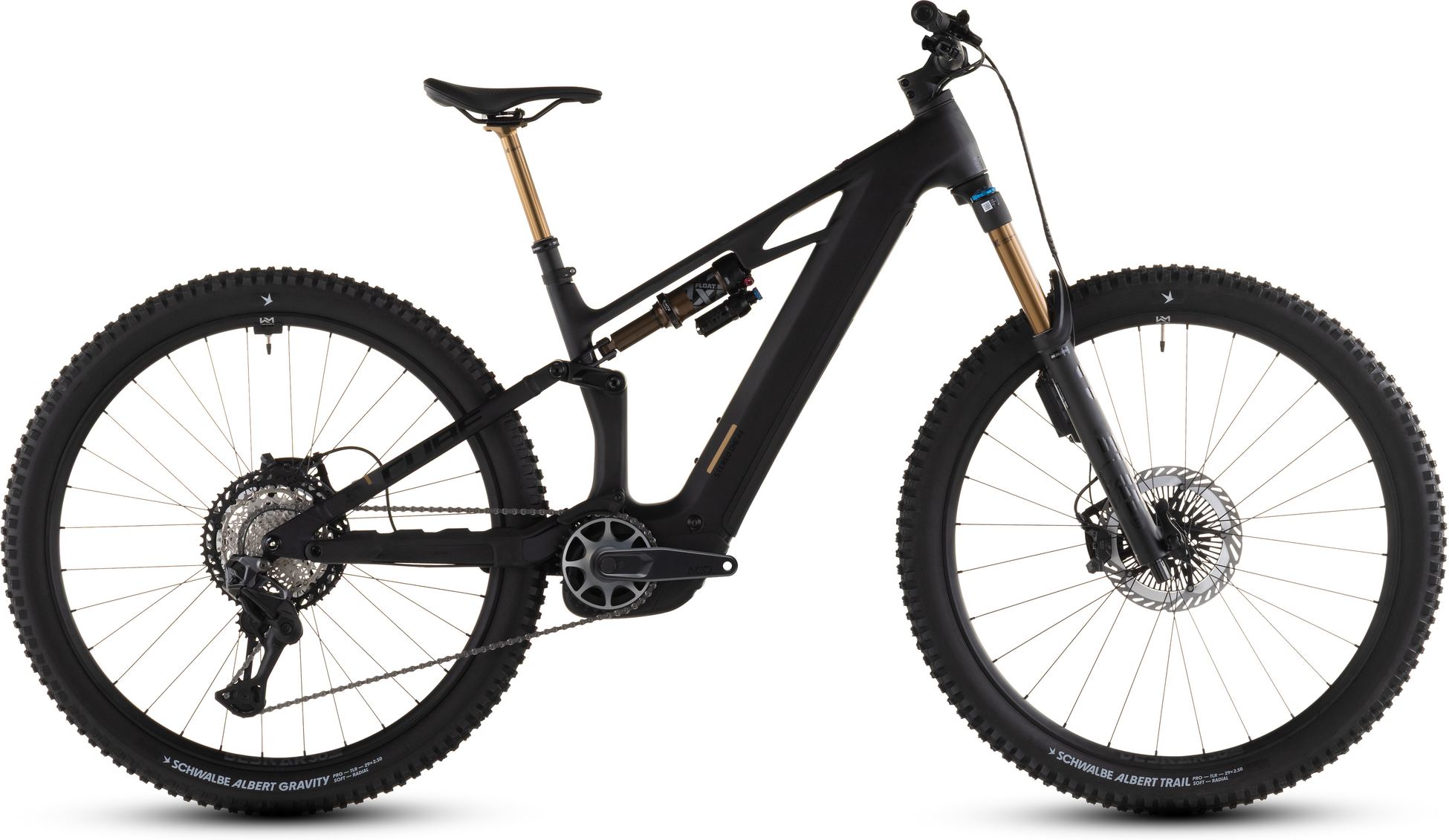Stereo Hybrid ONE44 HPC AT 800 carbon´n´gold