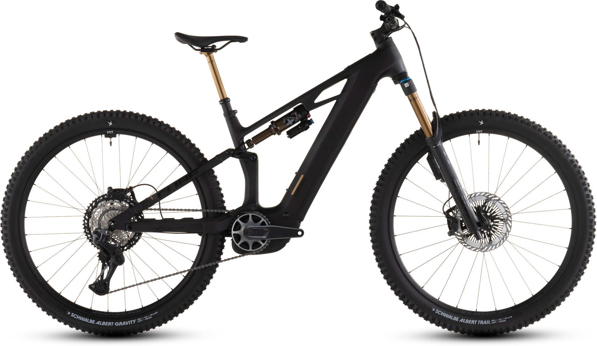 Stereo Hybrid ONE44 HPC AT 800 carbon´n´gold