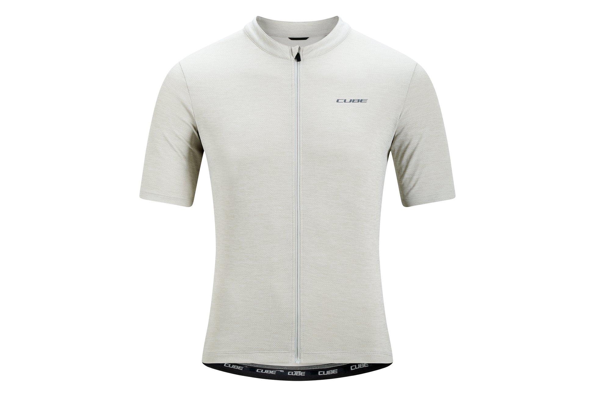GRAVEL WS Trikot Full Zip CARGO kurzarm light grey