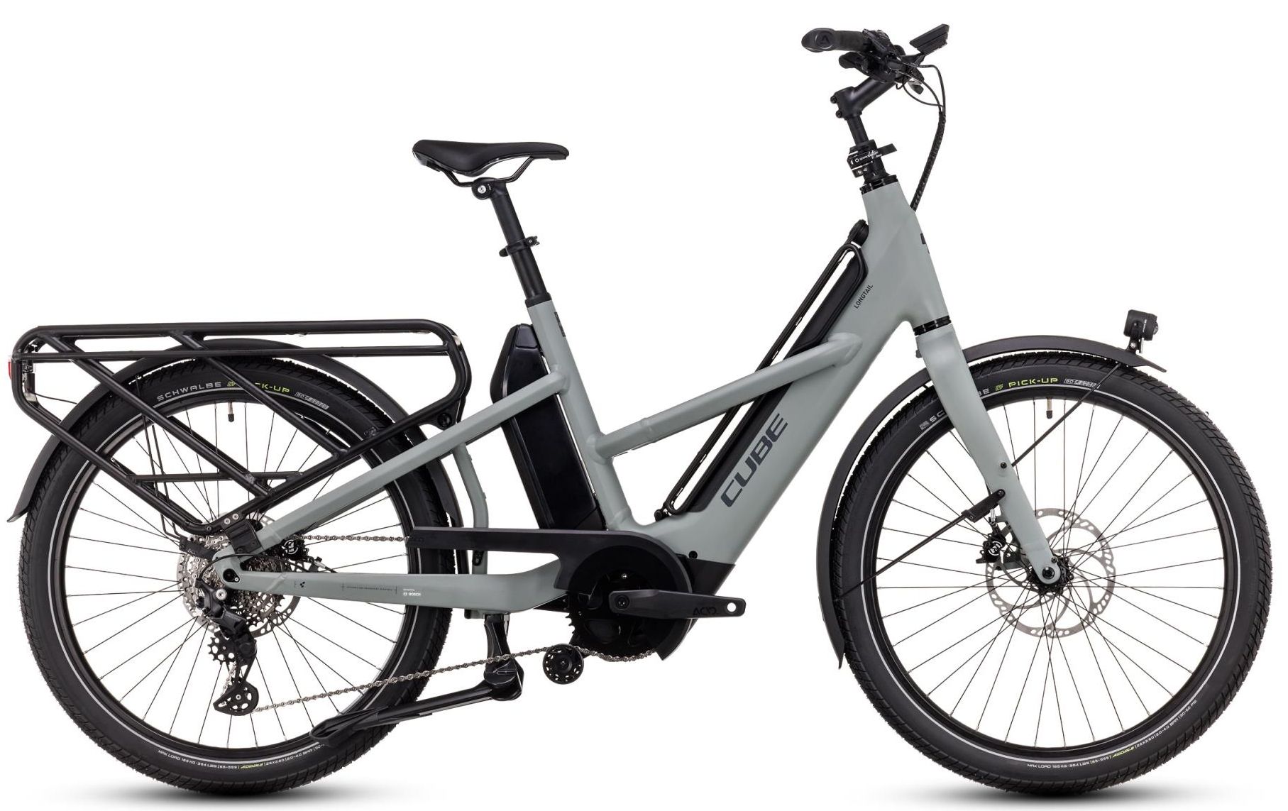 Longtail Sport Hybrid 1350 swampgrey´n´reflex