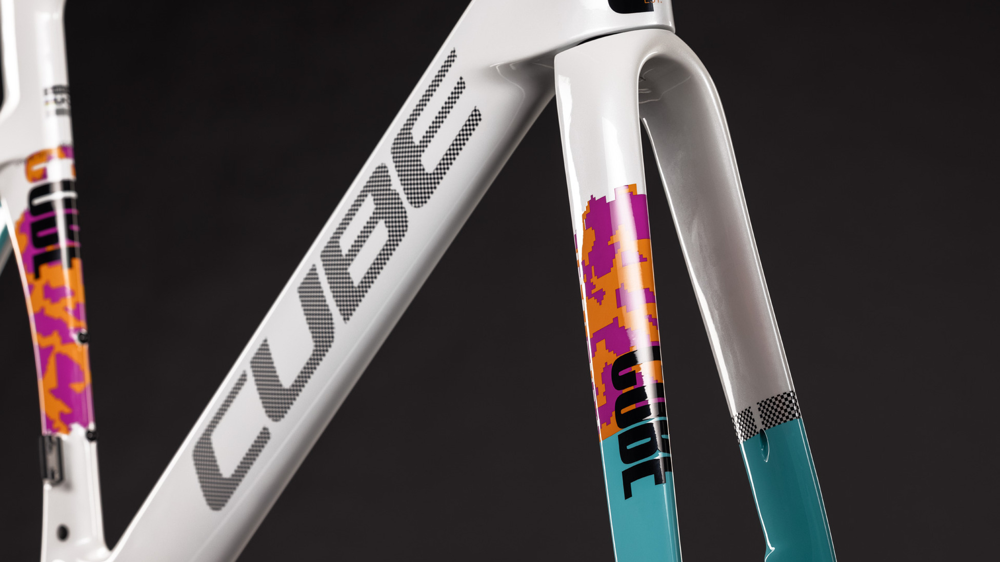 Litening AERO C:68X Frameset graphic´n´white