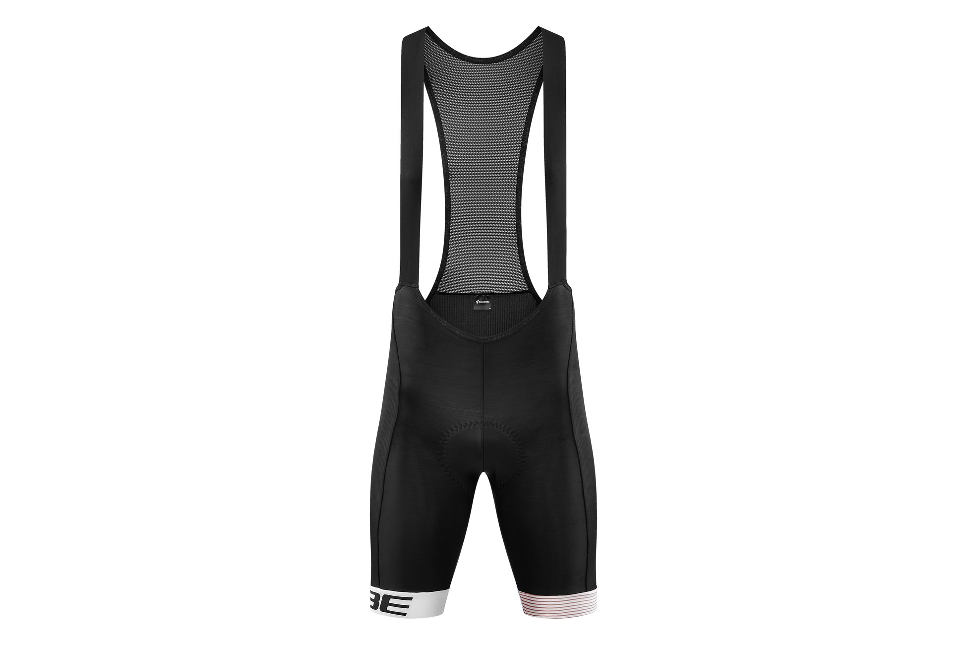 TEAMLINE Trägerhose kurz black´n´white