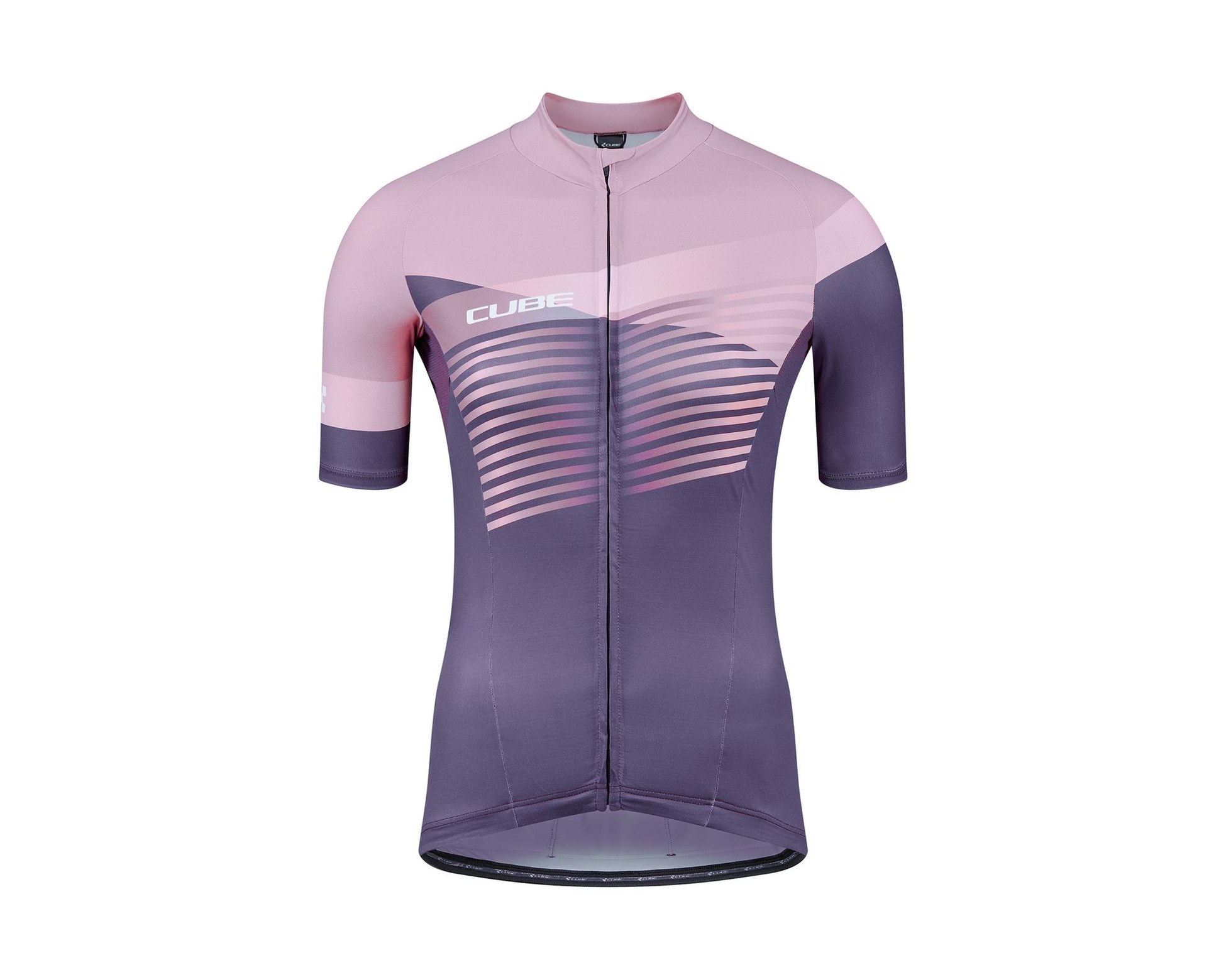 TEAMLINE WS Trikot kurzarm violet´n´rose