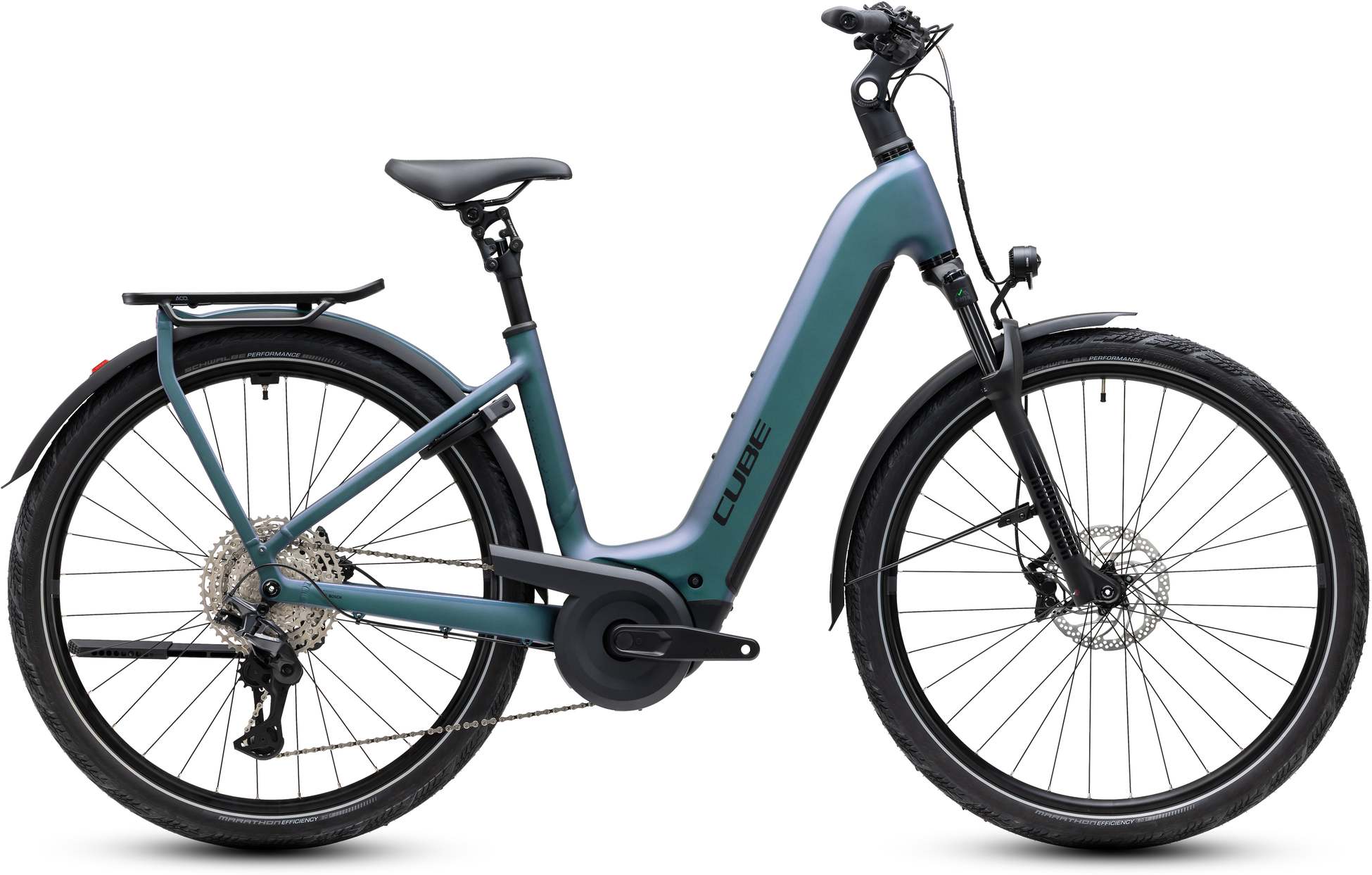 Cube Kathmandu Hybrid Pro 800 smaragdgrey´n´black Easy Entry