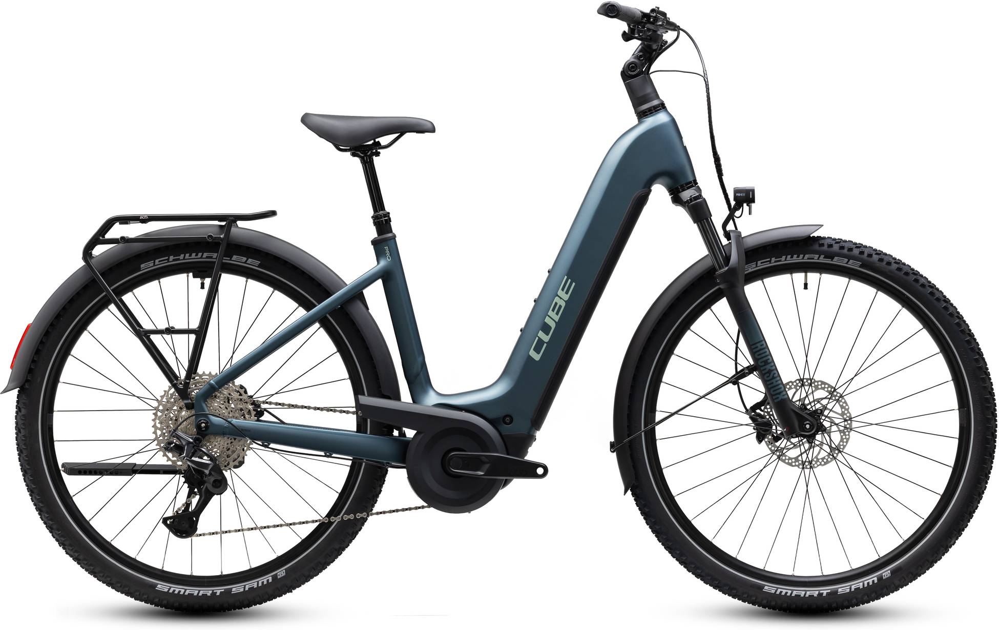 Cube Nuride Hybrid Pro 800 deepteal´n´blue Easy Entry