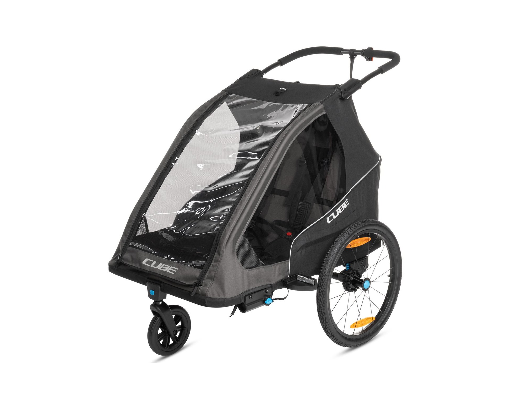 Kinder Fahrradanhänger Double PURE