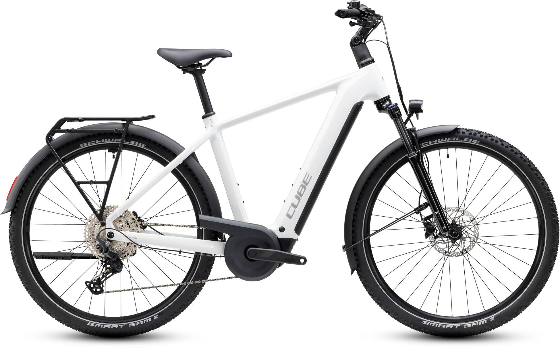 Cube Nuride Hybrid Performance 720 metallicwhite´n´grey