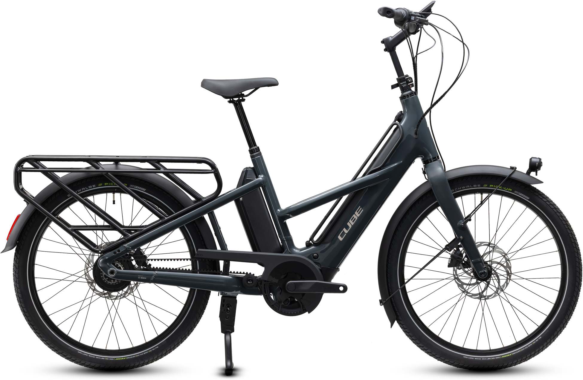Cube Longtail Hybrid Deluxe 800 shadowgrey´n´grey