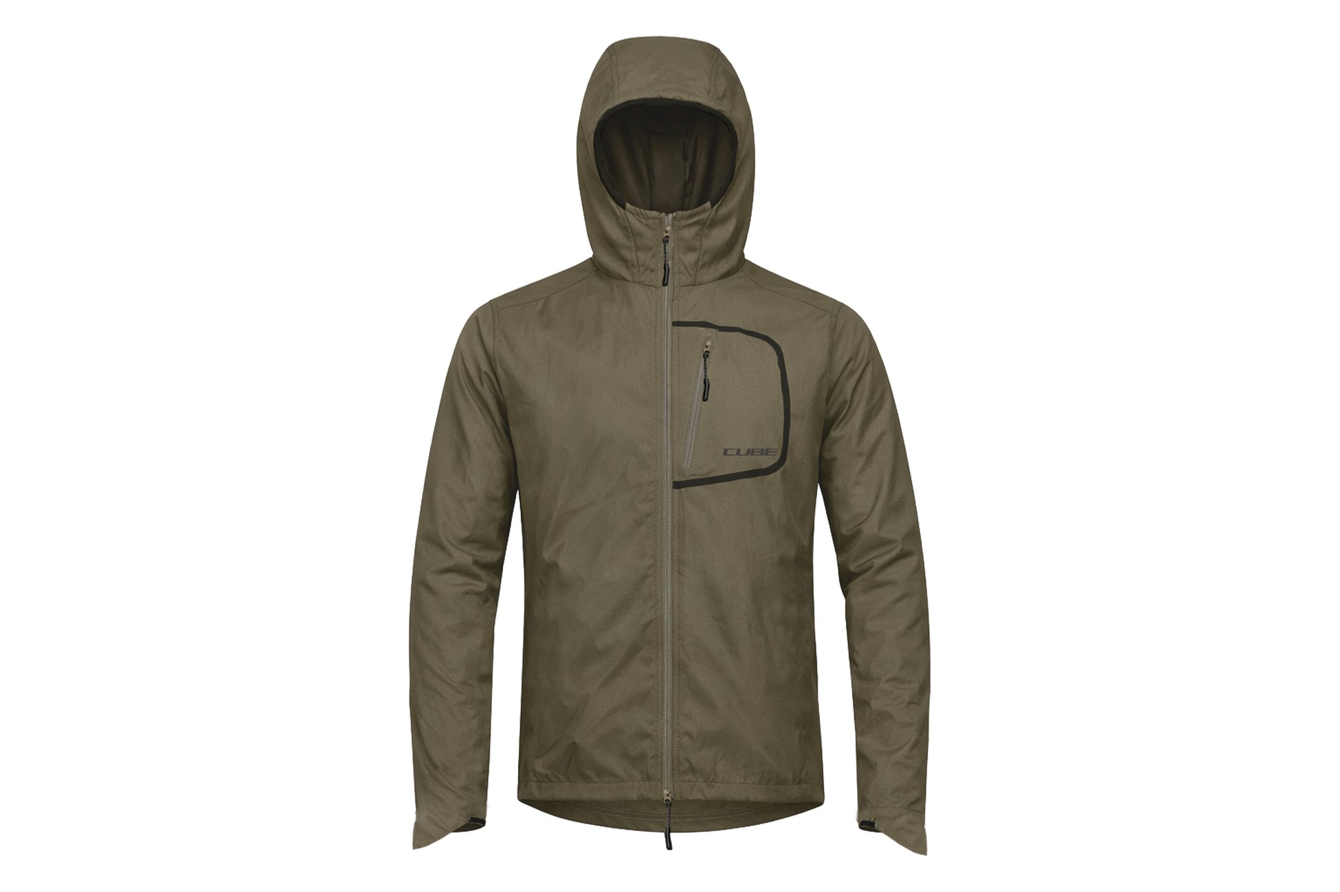 Windjacke olive