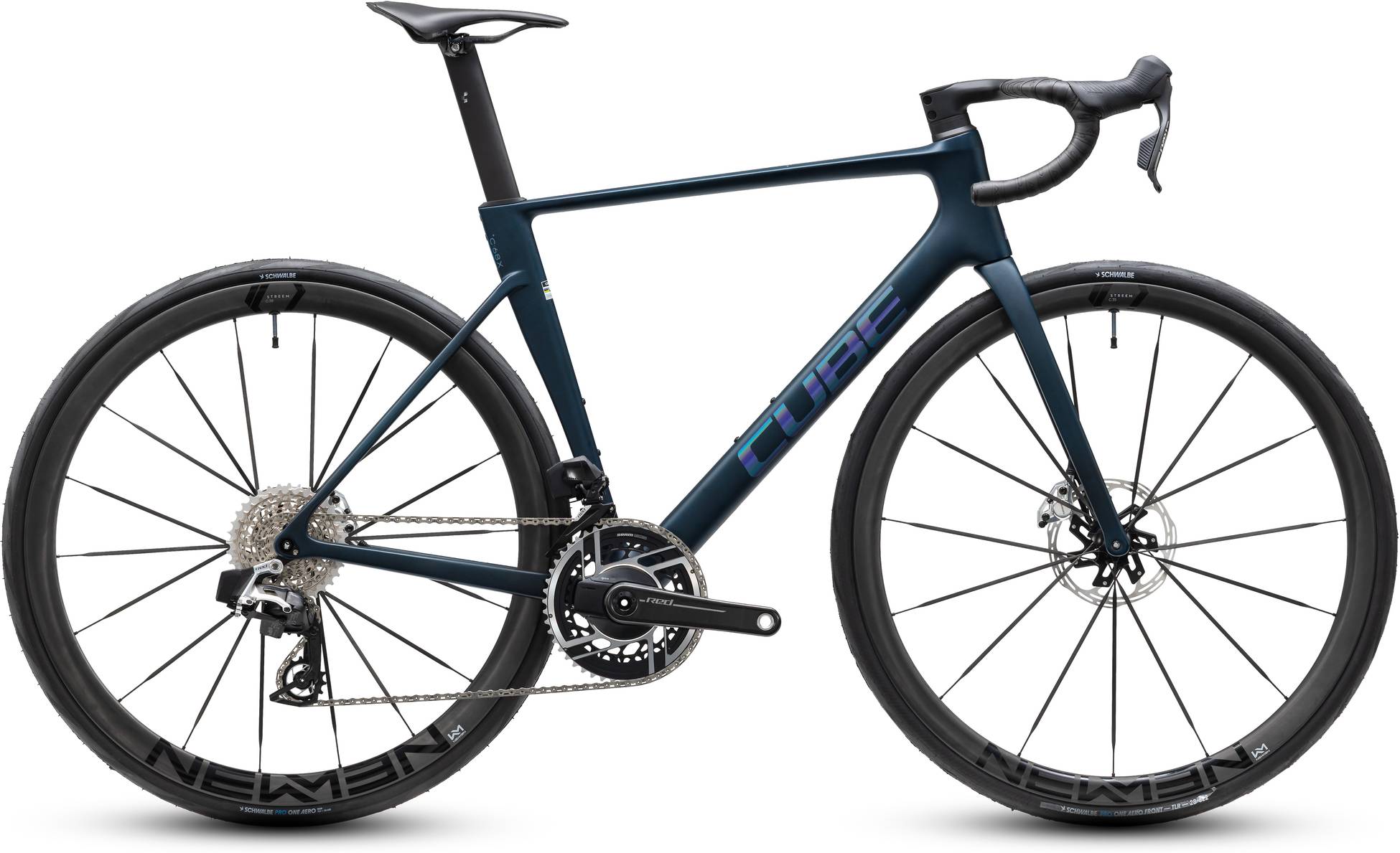 Litening AIR C:68X SLX liquidblue´n´crisscross