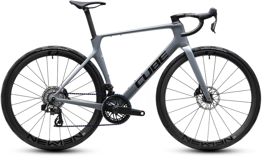 CUBE Agree C:62 SLX 2027 in slategrey´n´chrome, Seitenansicht
