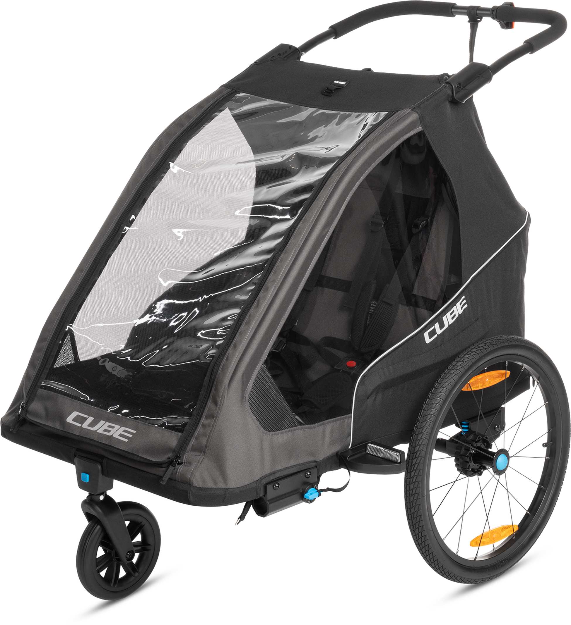 Kinder Fahrradanhänger Double PURE