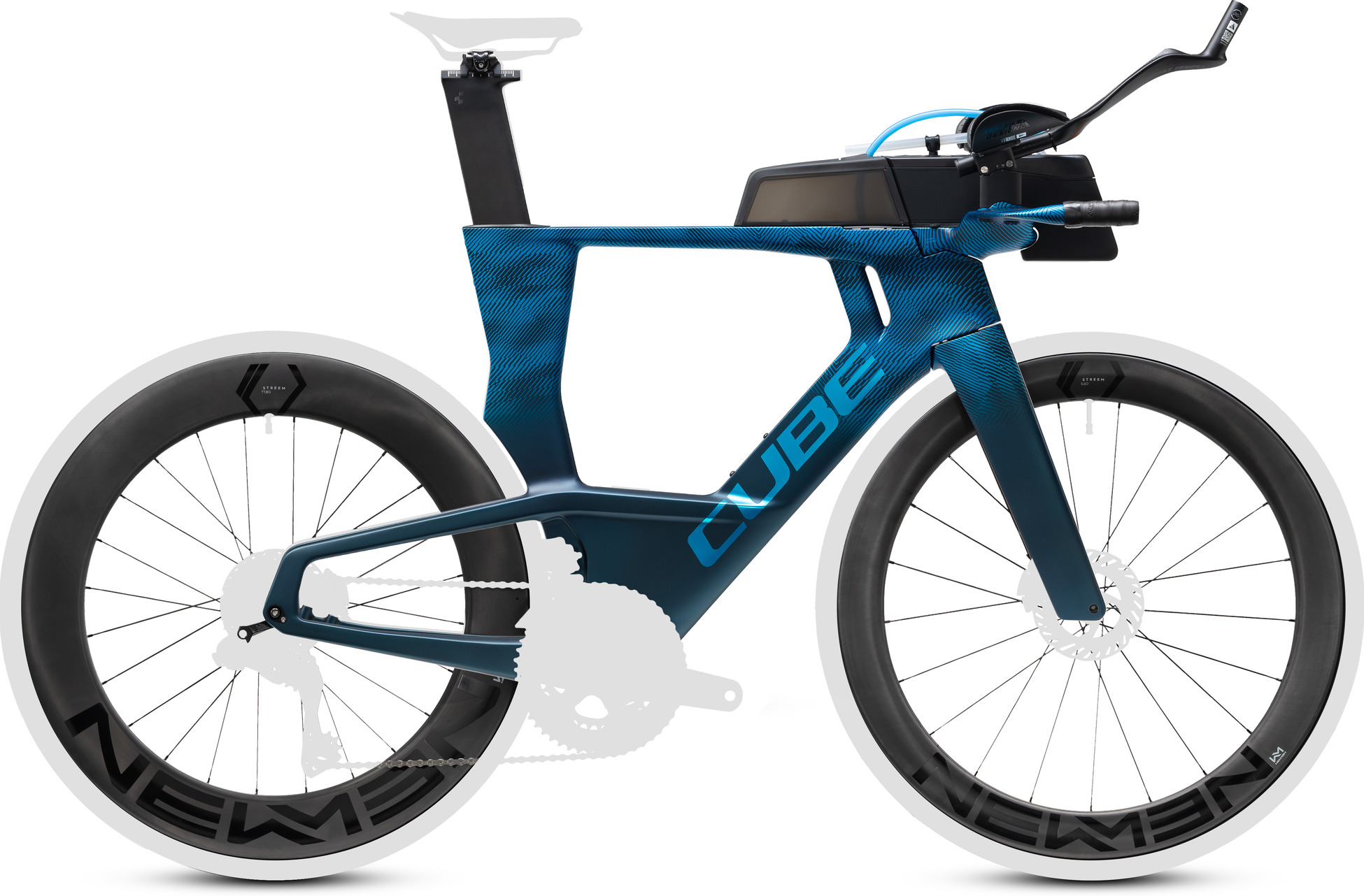 Aerium C:68X Frameset liquidbluegrid´n´chrome
