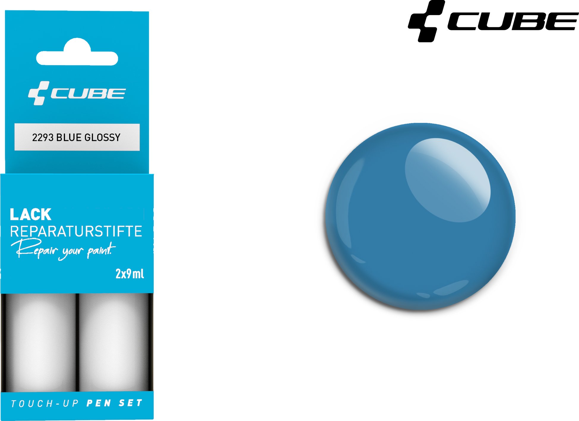 Lackstift Set BLUE glossy 2293