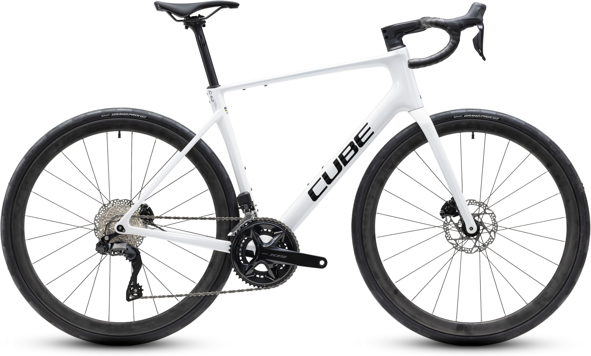 Attain C:62 SLX metallicwhite´n´black