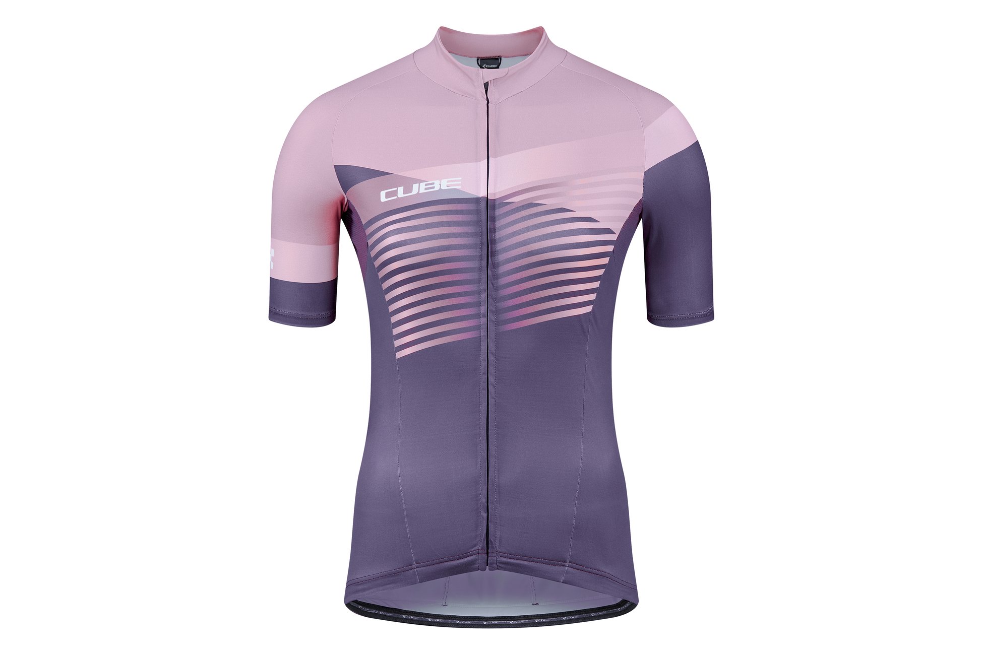 TEAMLINE WS Trikot kurzarm violet´n´rose