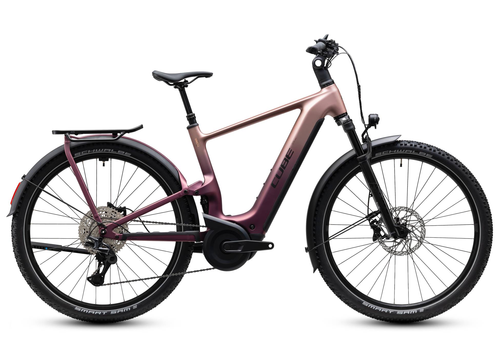 Nuride Hybrid ONE11 HPC SLX 800 mauve´n´black