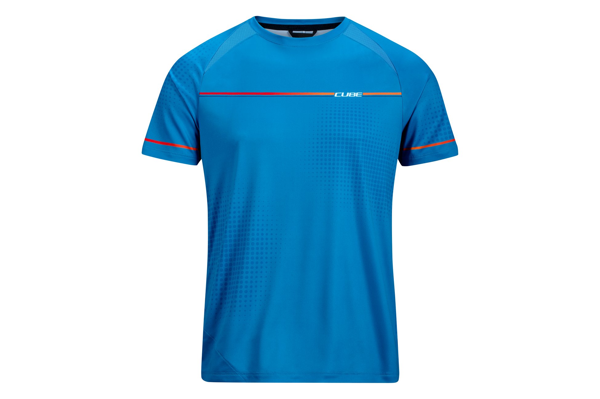 Rundhalstrikot Tech TEAMLINE kurzarm