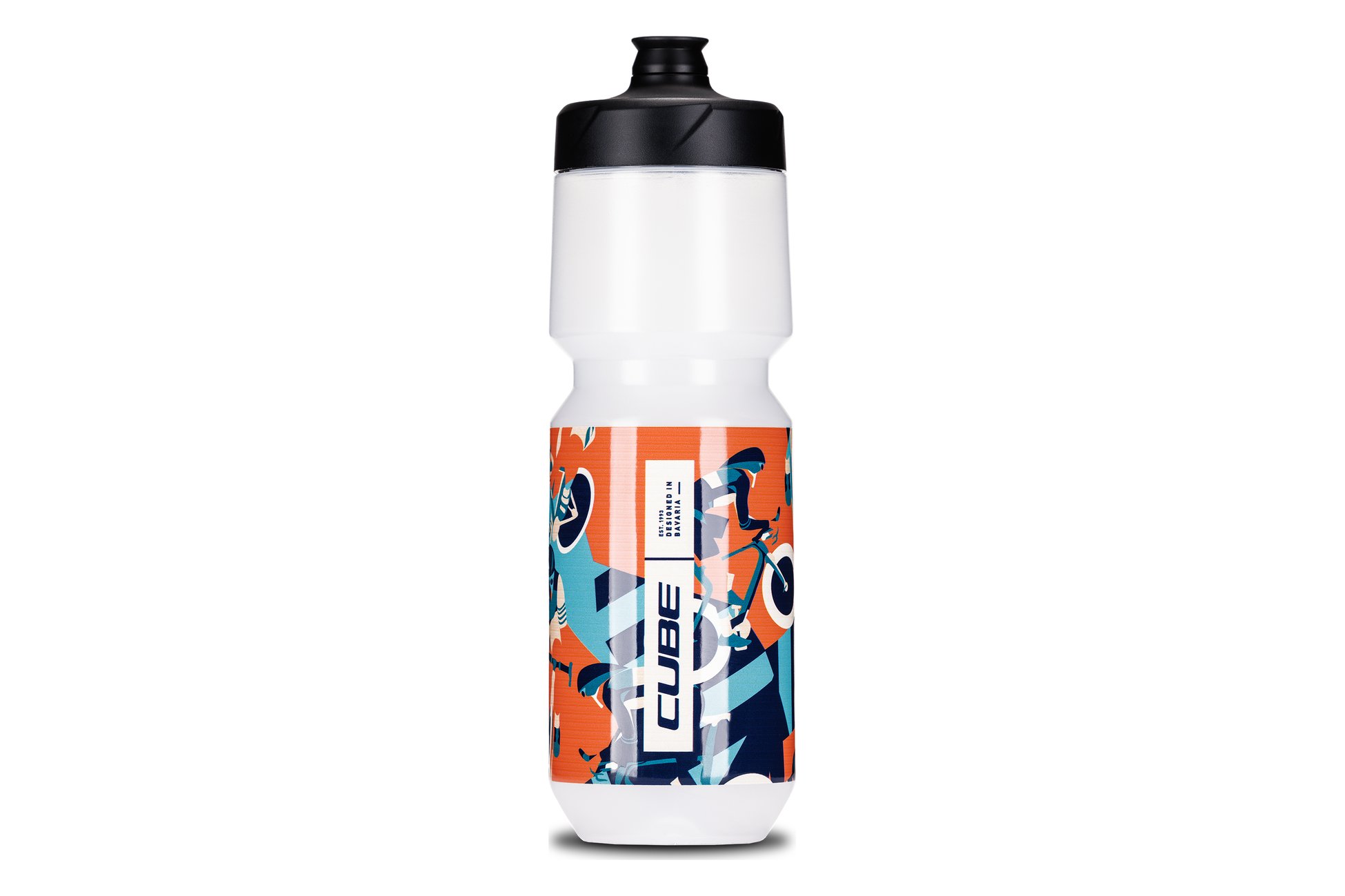 Trinkflasche Flow 750 blue´n´orange