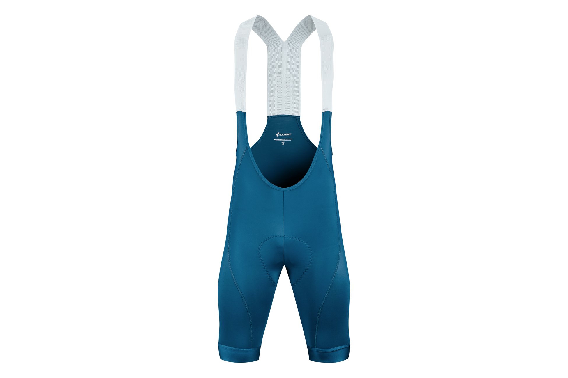 ROAD/XC Trägerhose kurz petrol