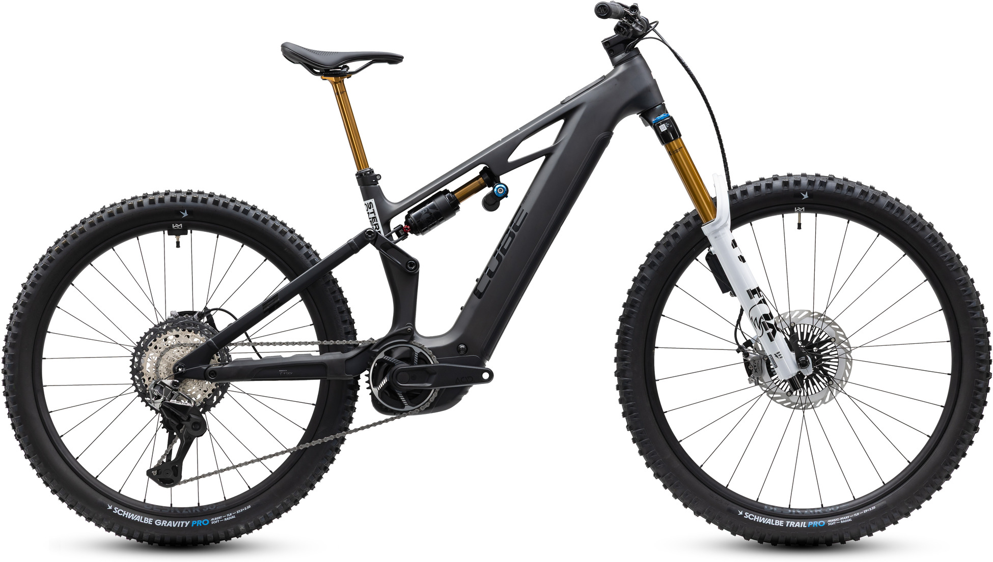 Stereo Hybrid ONE77 HPC AT 800 carbon´n´white