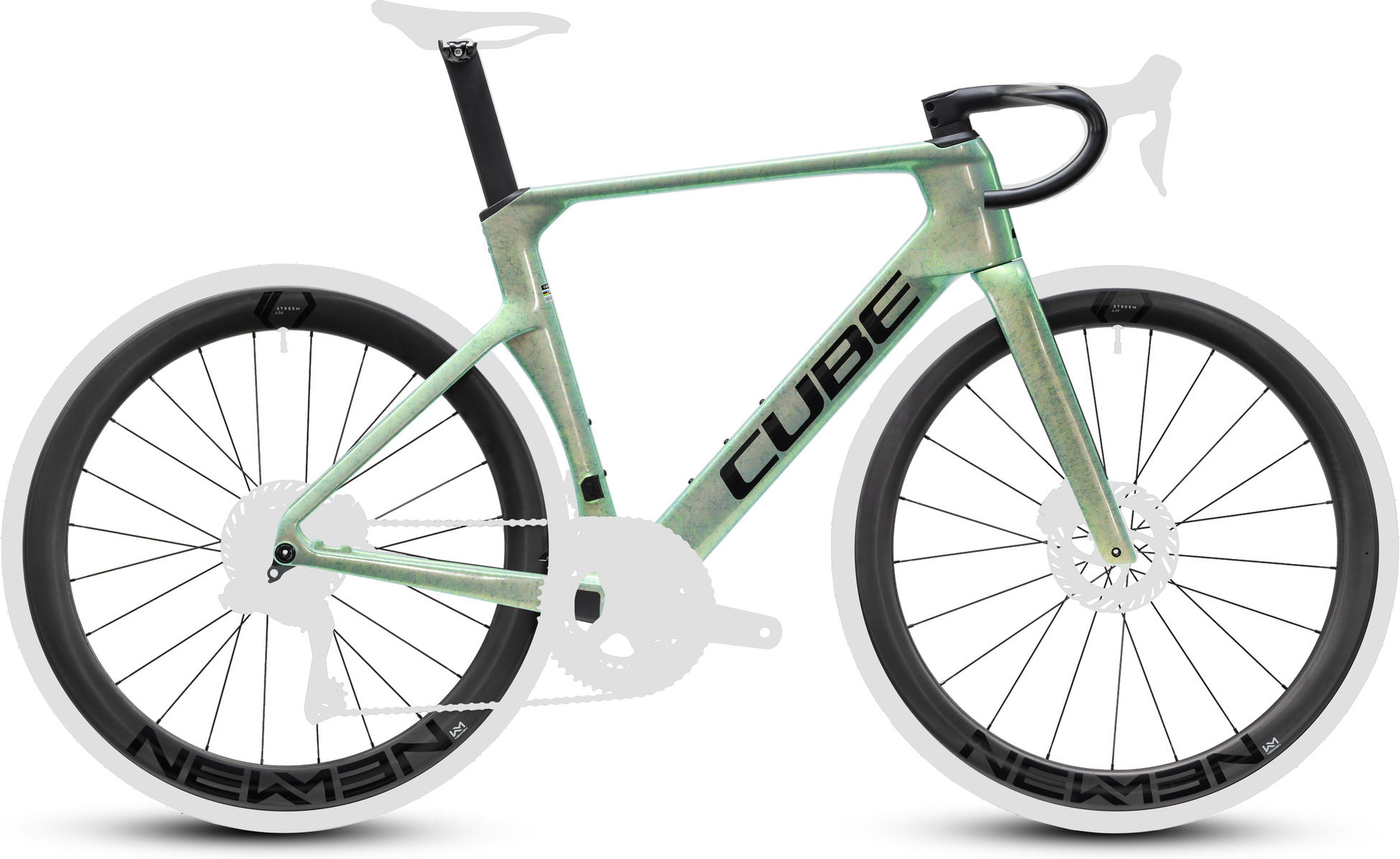 Litening AERO C:68X Frameset genesisfibre´n´black