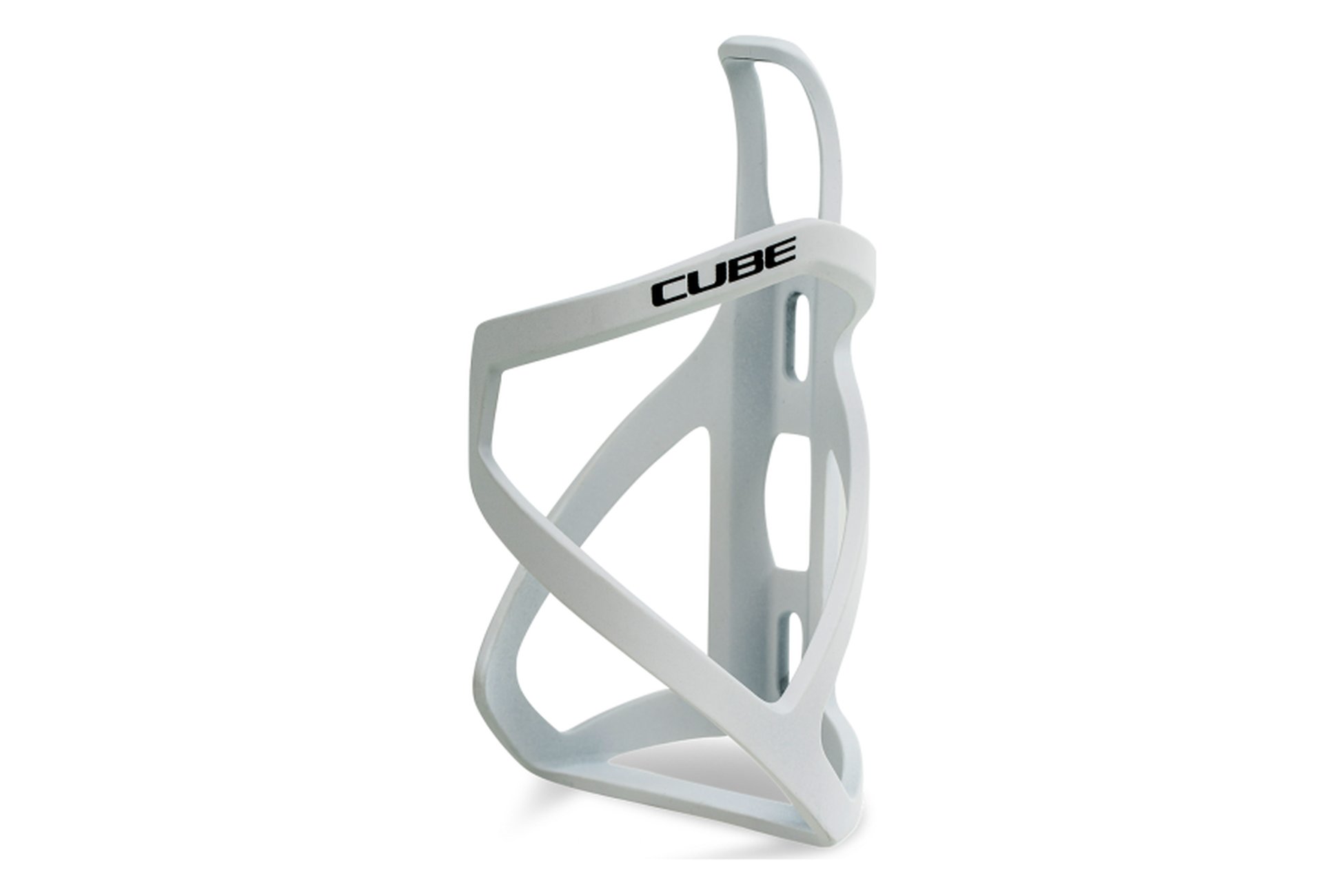 Flaschenhalter HPP Left-Hand Sidecage matt white´n´glossy black