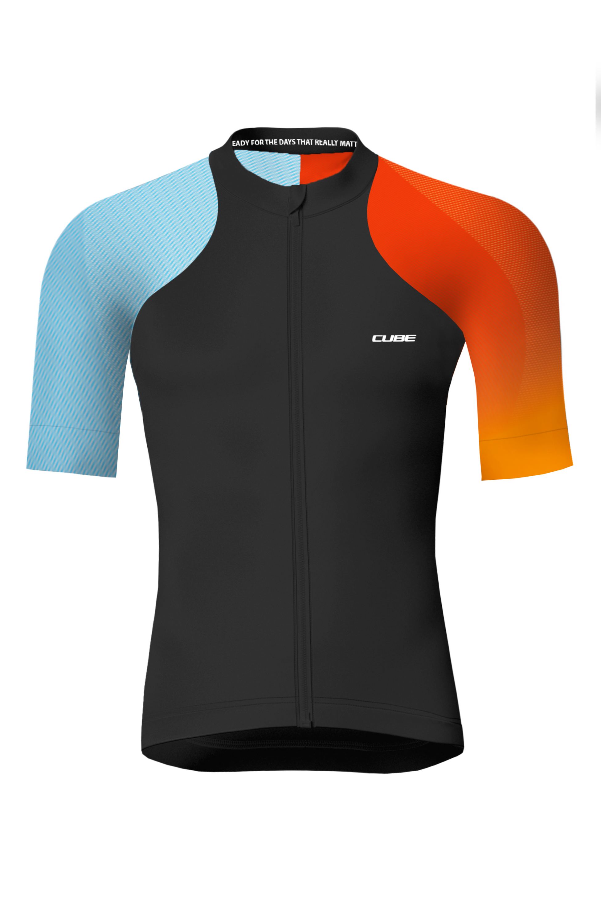 ROAD/XC Trikot TEAMLINE kurzarm black