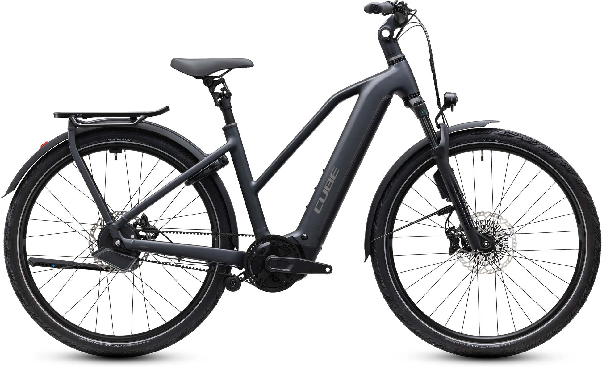 Cube Kathmandu Hybrid Deluxe EXC 800 stealthgrey´n´grey Trapeze