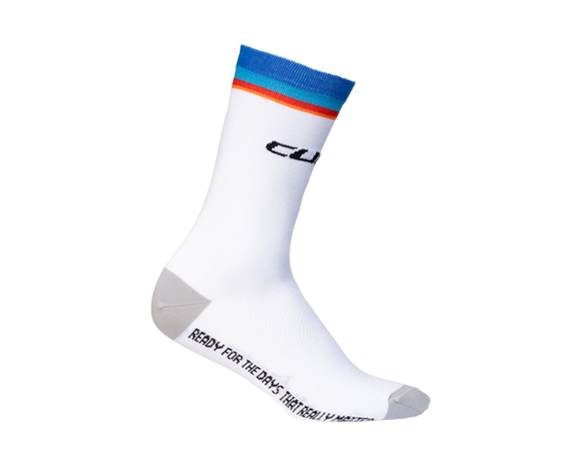 Socke High Cut ROAD/XC Teamline white