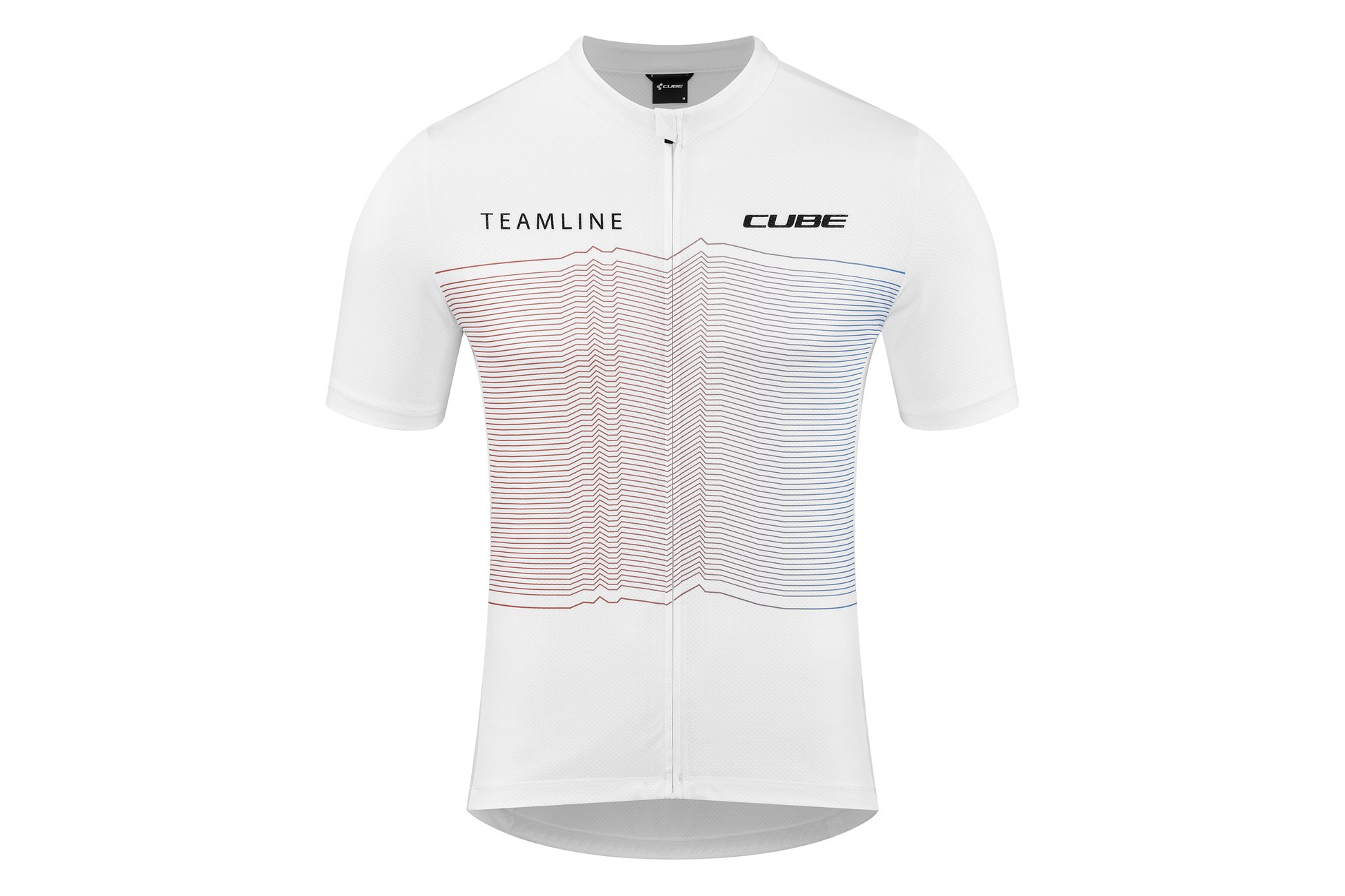 TEAMLINE Trikot CMPT kurzarm white