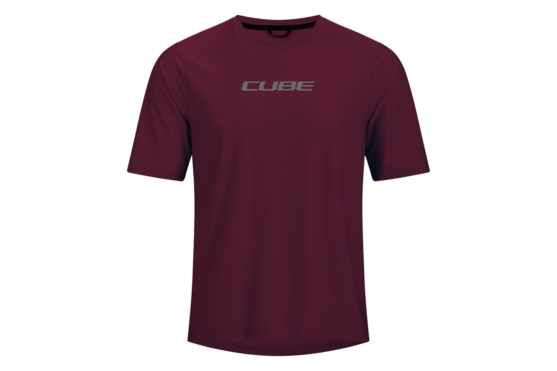 Funktionsshirt kurzarm bordeaux