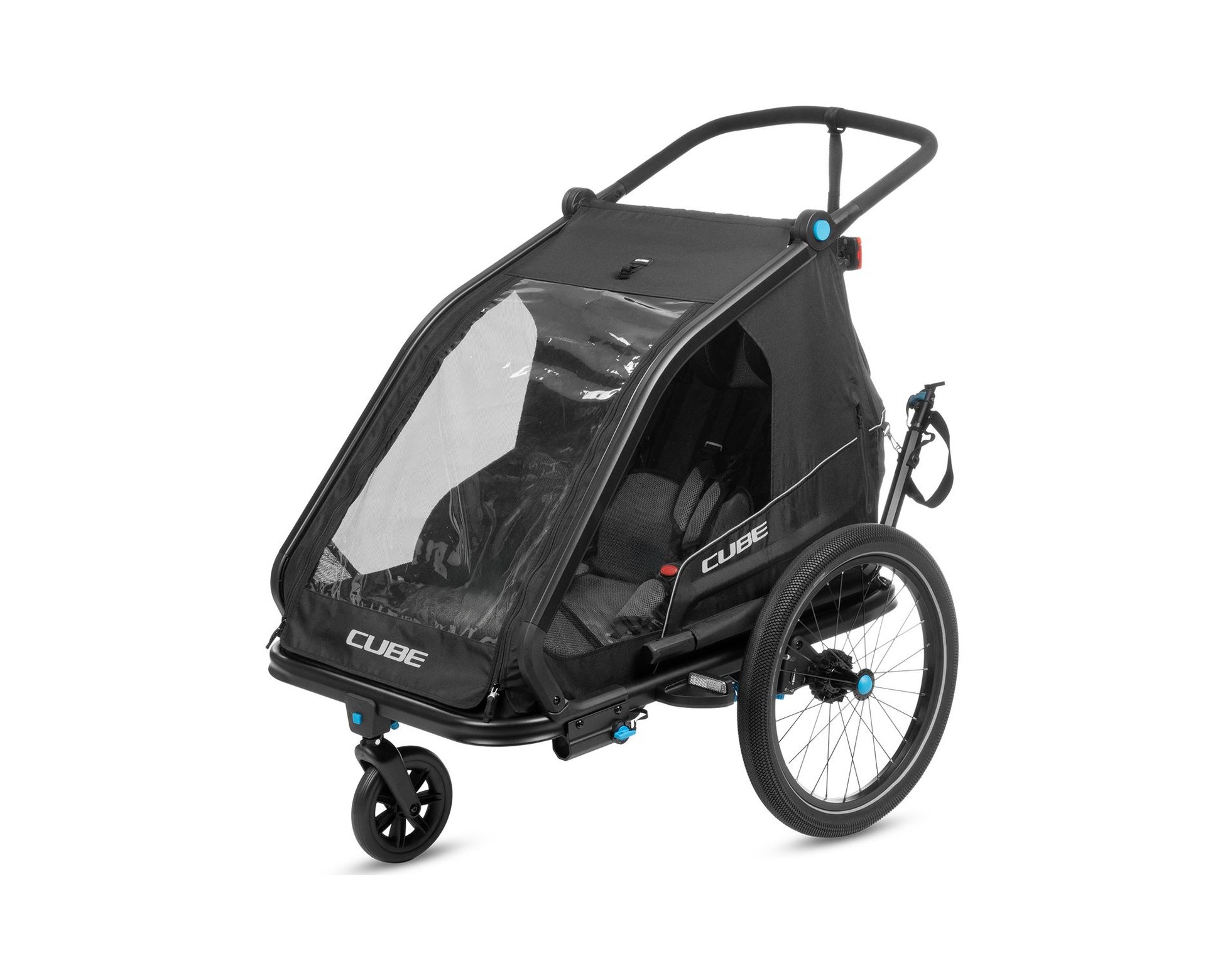Kinder Fahrradanhänger Double CMPT