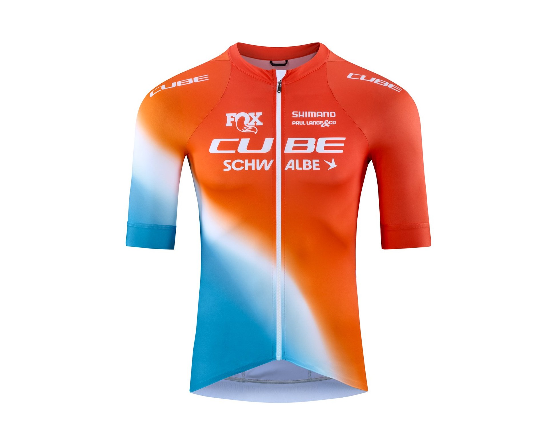 ROAD/XC Trikot X Factory Racing kurzarm white´n´blue´n´red