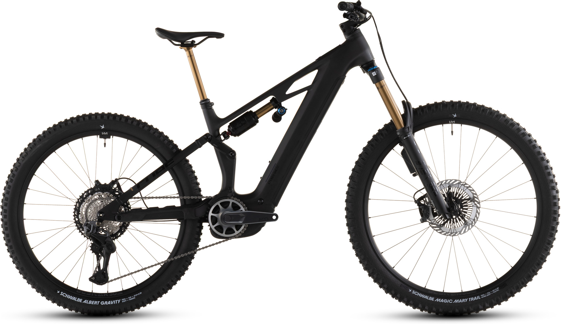 Stereo Hybrid ONE77 HPC AT 800 carbon´n´gold