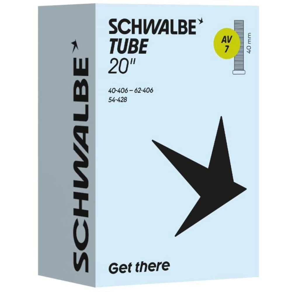 Schlauch AV7 40/62-406 schwarz 20" 40mm