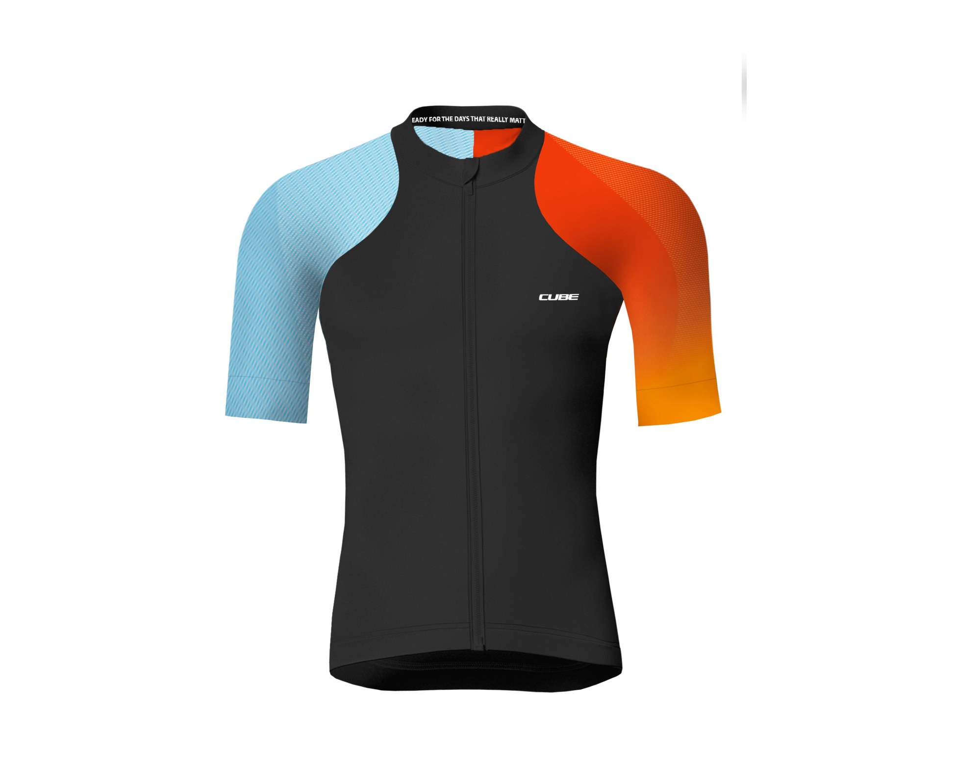 ROAD/XC Trikot TEAMLINE kurzarm black