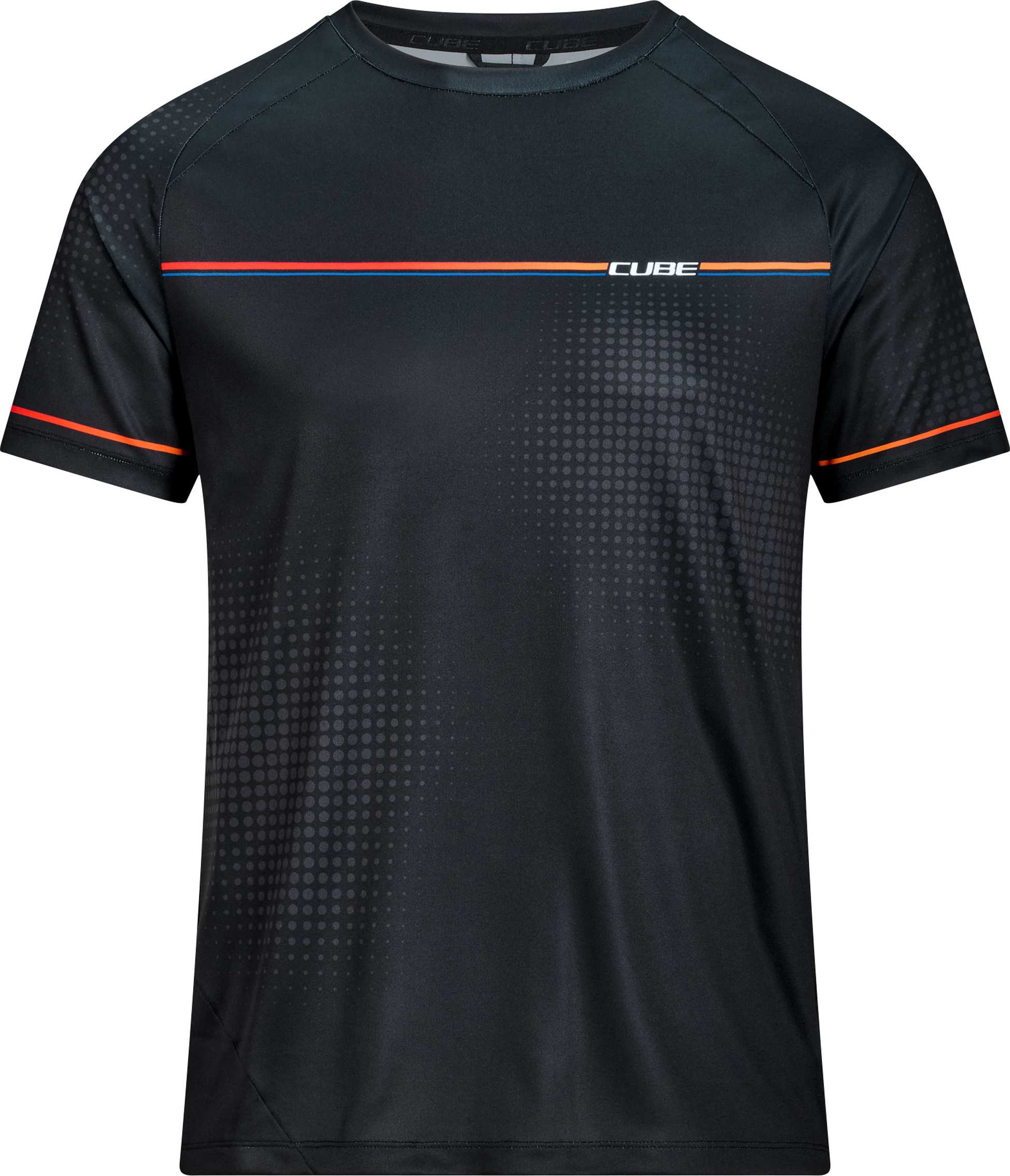 Rundhalstrikot Tech TEAMLINE kurzarm