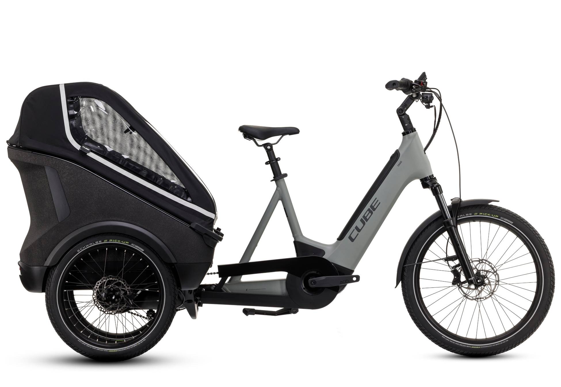 Cube Trike Family Hybrid 750 swampgrey´n´reflex