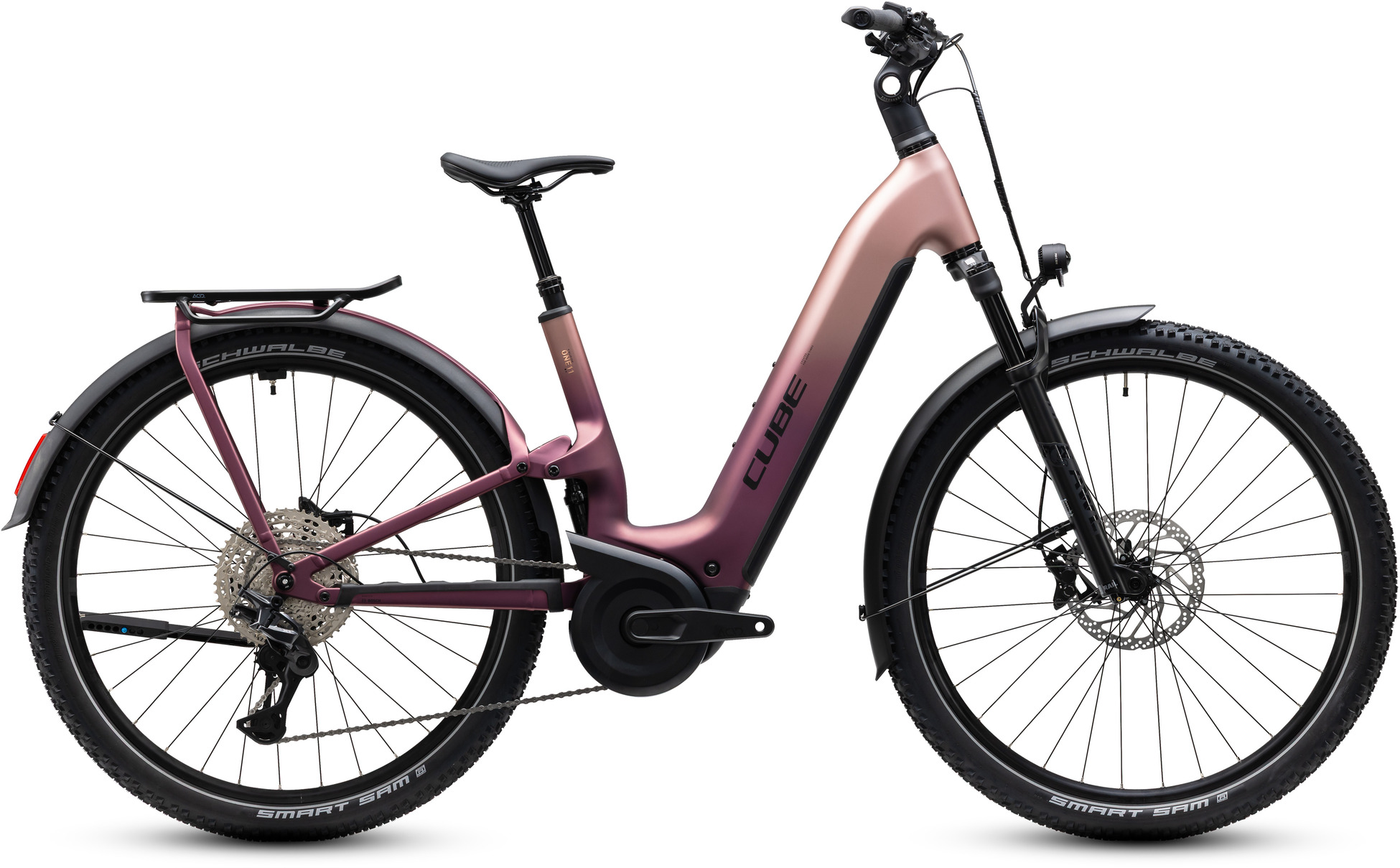 Nuride Hybrid ONE11 HPC SLX 800 mauve´n´black Easy Entry