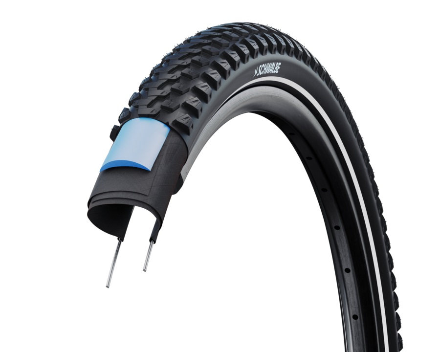 Drahtreifen MARATHON PLUS MTB 65-622,29x2.60 blk/re