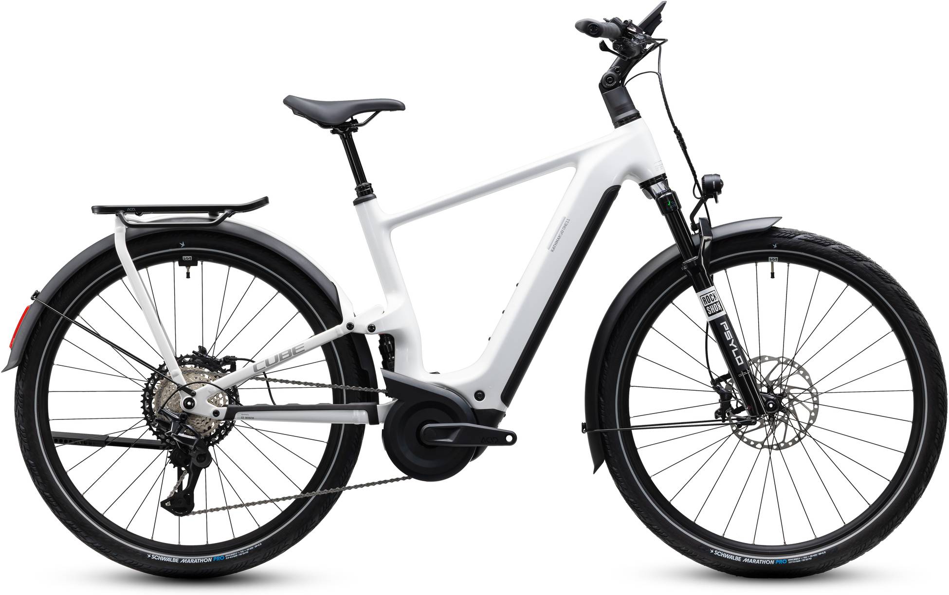 Cube Kathmandu Hybrid ONE11 HPC SLX 800 metallicwhite´n´prizm