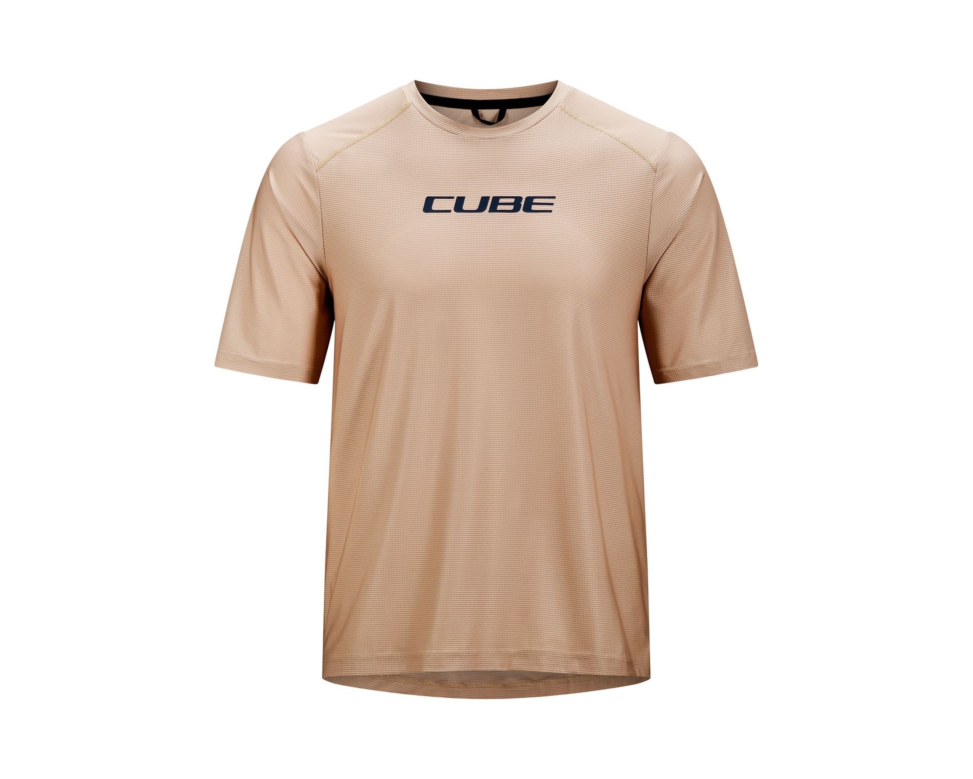 Funktionsshirt kurzarm beige