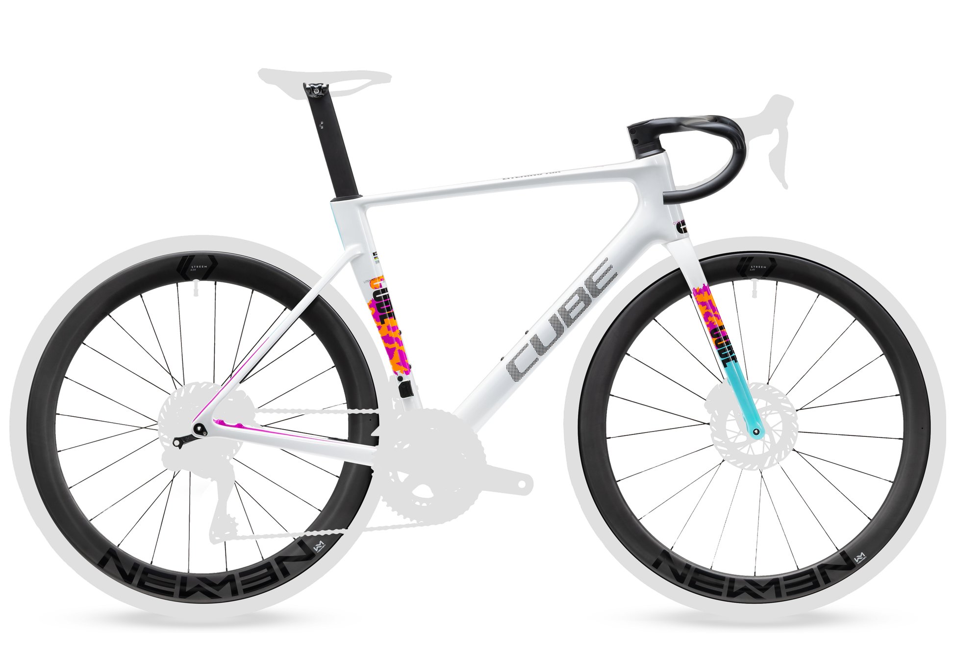 Litening AIR C:68X Frameset graphic´n´white