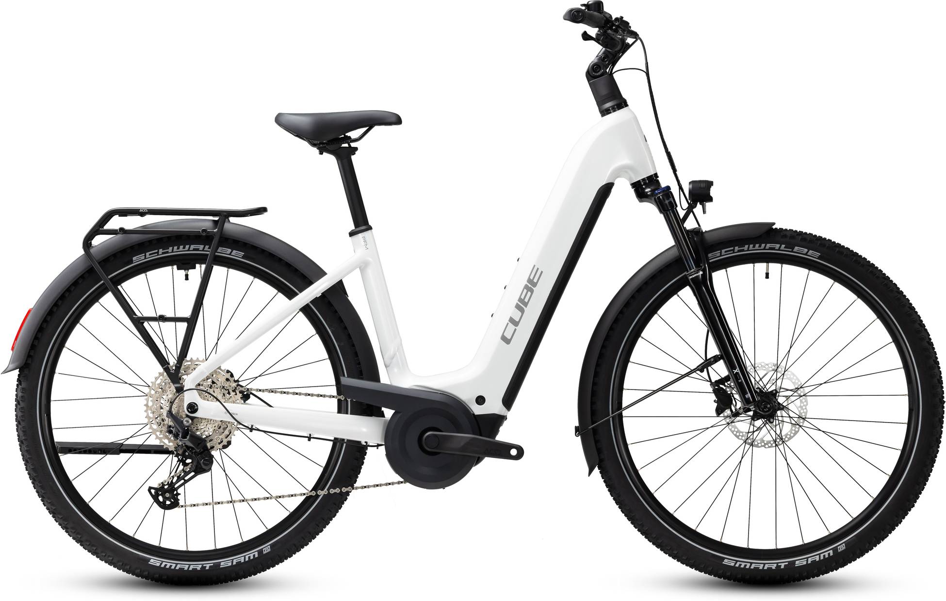 Cube Nuride Hybrid Performance 720 metallicwhite´n´grey Easy Entry
