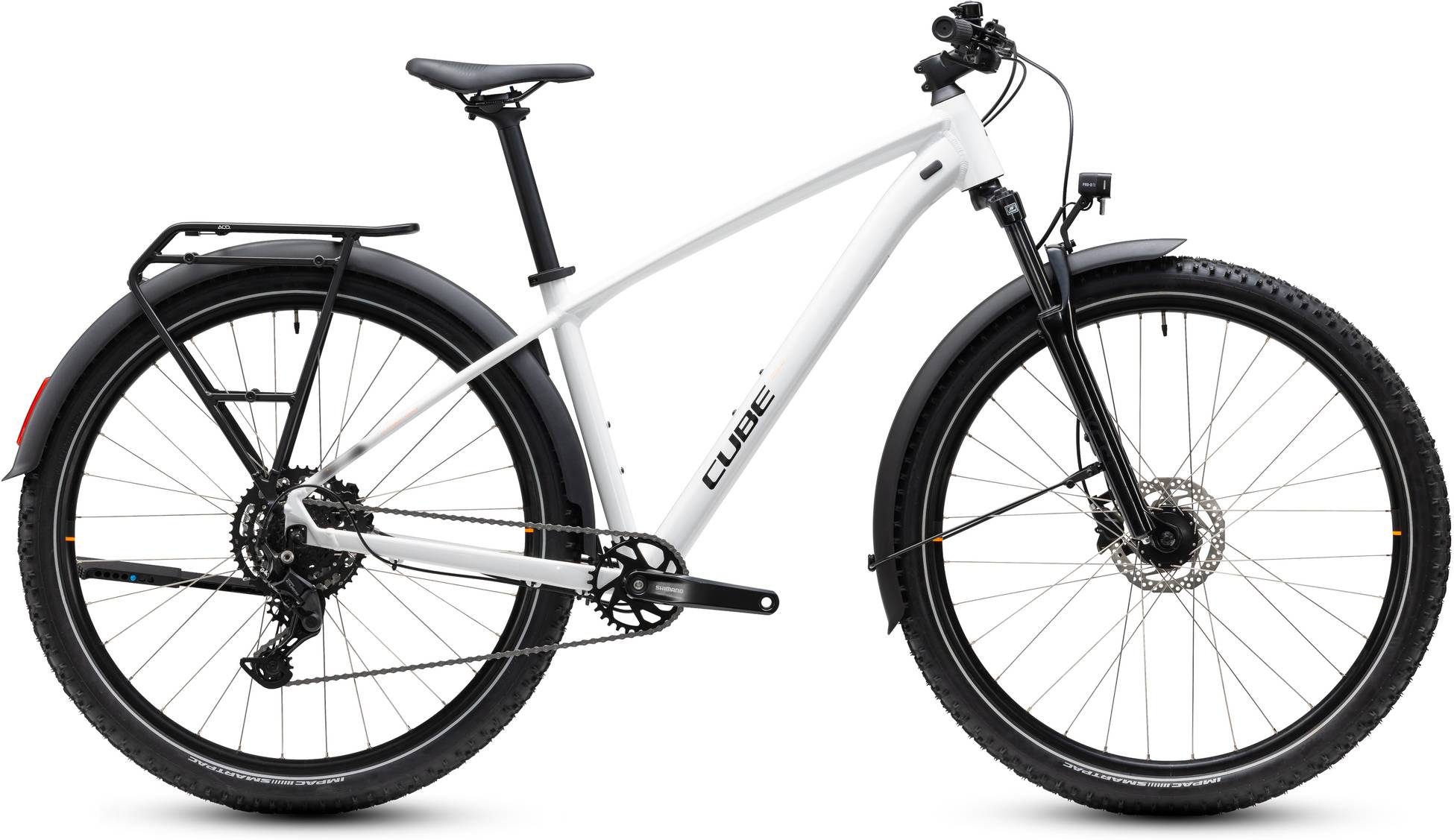 Cube Aim ONE FE metallicwhite´n´black
