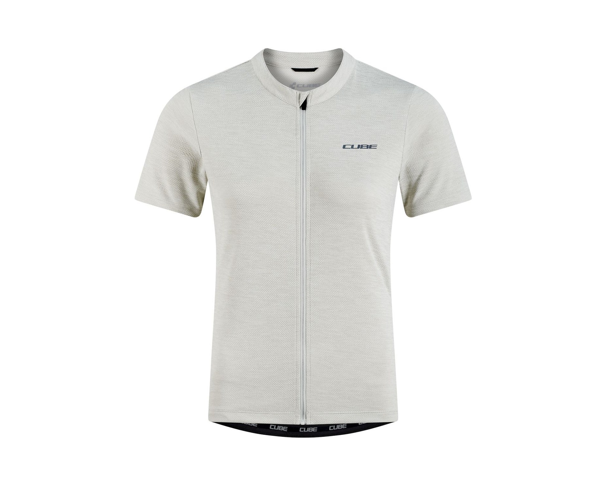 GRAVEL Trikot Full Zip CARGO kurzarm light grey