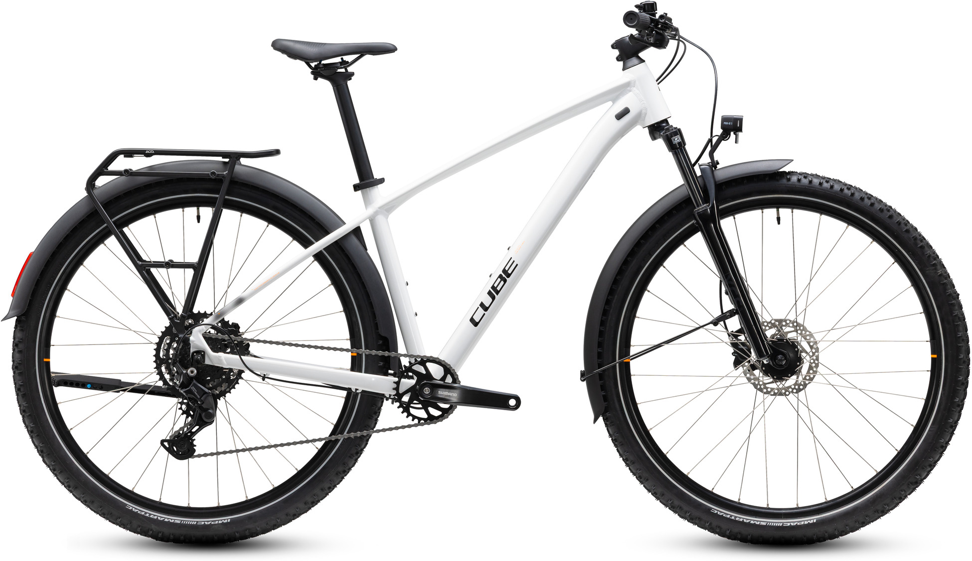 Cube Aim ONE FE metallicwhite´n´black