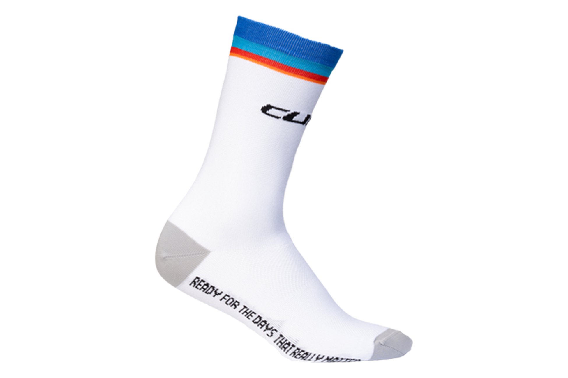 Socke High Cut ROAD/XC Teamline white
